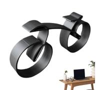 Sculpture de vélo Minimaliste - Art de Style métallique | Décorations de vélo en Acrylique pour la Maison | Décoration Murale élégante pour Bureau, Cadeau d'anniversaire