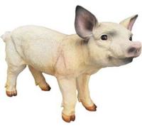 Sculpture décorative abstraite moderne d'un cochon, hauteur de la sculpture 45 cm.