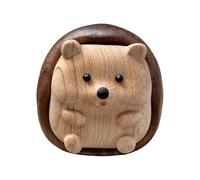 Sculpture d'insecte de la forêt - Décoration de bureau naturelle, modèle de petit hérisson, pièce d'animal forêt, figurine rustique mignonne | Affichage d'art naturel miniature pour l'utilisation du R