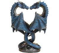 Sculpture Dragon Cœur par Anne Stokes - 23 cm