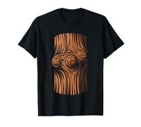 Sculpture en Entaille sur Bois Géométrique Motifs De Passion T-Shirt