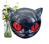 Sculpture en pierre de chat noir - Figurine de collection chat noir - Figurines décoratives en résine pour architectes d'intérieur - Figurines décoratives en résine pour architectes d'intérieur