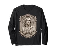 Sculpture en Relief de Jésus-Christ - Icône sacrée Classique - Portrait Manche Longue