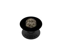 Sculpture en Relief de la cathédrale de Jésus-Christ, icône sacrée PopSockets PopGrip Adhésif