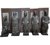 Sculpture en Terre Cuite Soldats Anciens Chinois Modèle Décoration Poterie Soldats Réplique Antique Chine Xi'an Voyage Souvenirs