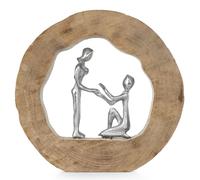 Sculpture Figure 29x6x28 cm Demande en mariage Mariage Couple d'amoureux Être amoureux