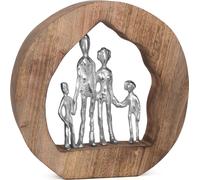 Sculpture Figure 29x7,5x28 cm Famille Image Family Cohésion Cadeau Décoration