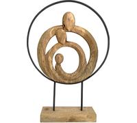 Sculpture Figure 39x10,5x55cm Famille Cercle Family Cohésion Cadeau Figure de décoration