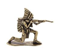 Sculpture Figurine Indienne, Statue en Laiton, Ornement de Table pour vitrine, Chambre, B