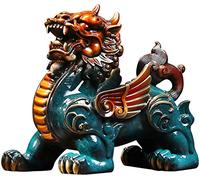 Sculpture Figurines Cuivre Pur Rassemblement Chanceux Décoration Maison Feng Shui Décoration De La Maison Salon Armoire À Vin Décoration De Bureau Cadeau Adapté Décorations De Bureau