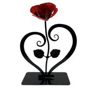 Sculpture Iron Forever - en métal avec support, décoration en cuivre vieilli | Cadeau romantique pour anniversaire, mariage, Saint-Valentin, affichage de table, accent, style romantique