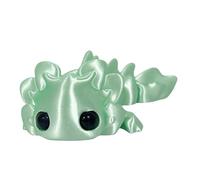 Sculpture miniature de salamandre articulée réglable Impression détaillée Art Travail d'art Figure imprimée Figurine de salamandre