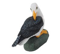 Sculpture mouette,Figurine mouette,Figurine mouette en résine,Figurine oiseau de mer,Statue mouette,Ornement en résine