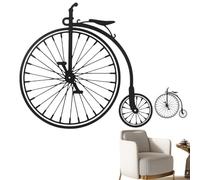 Sculpture Murale en métal de vélo: décoration Artistique de Conception de Roues, œuvres d'art en Fer pour Le Bureau du Salon de la Chambre, détails artisanaux