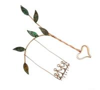 Sculpture murale en métal représentant un couple sur une balançoire, décoration d'intérieur abstraite pour salon, chambre, bureau, cuisine, crèche et appartement, romantique pour fiançailles, mariage