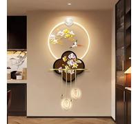 Sculpture murale LED 3D avec alimentation enfichable, art créatif de paysage pour décoration moderne de salon, entrée et couloir