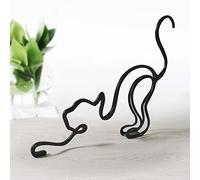 Sculpture Murale Minimaliste en métal - Ligne Abstraite - Décoration d'intérieur Moderne pour Salon