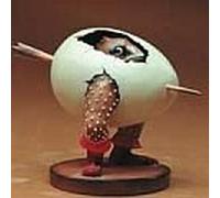 Sculpture - Oeuf monstre - resine, H 8 cm, d'après un motif de Hieronymus Bosch #10