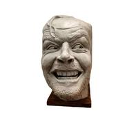 Sculpture of The Shining Bookend Library Here's Johnny Sculpture de bureau en résine Décoration créative
