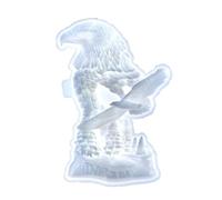 Sculpture Ornements Moule en silicone Résine époxy Pendentif Moules Décorations Maison Statue Oiseau Table Silicone pour la pâtisserie