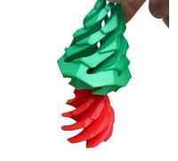 Sculpture Passthrough, jouet Fidget d'arbre de Noël en - Jouet Fidget d’arbre de Noël en - Jouet Fidget de cône en imprimé en, jouet de Fidget en d'arbre de Noël impossible pour les adultes