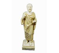 Sculpture Platon ancien philosophe grec vieilli statue
