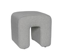 Sculpture Pouf Gris Foncé