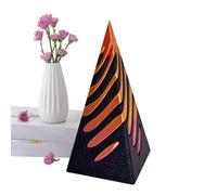 Sculpture pyramide impossible imprimée en 3D, jouet amusant pour soulager le stress, décoration de bureau