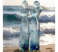 Sculpture Sisters by My Side - Célébre l'amitié des trois sœurs - Cadeau d'anniversaire pour femme, cadeau spécial de Noël, d'anniversaire, de jour de l'amitié pour les meilleures femmes (2)