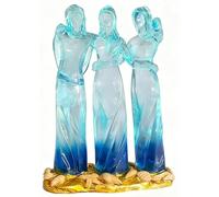 Sculpture « Sisters by My Side » pour célébrer l'amitié des trois sœurs, cadeau d'anniversaire pour femme, cadeau significatif pour sœur, cadeau de Noël et de l'amitié (trois sœurs)