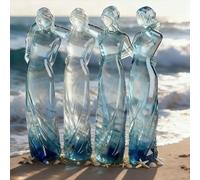 Sculpture « Sisters by My Side » pour célébrer l'amitié des trois sœurs, cadeau d'anniversaire pour femme, cadeau spécial de Noël pour les meilleures femmes (4)