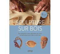 Sculpture sur bois Des réalisations pour apprendre pas à pas. Les techniques pour créer à votre tour. - Antony Denning - Eyrolles - broché - Guide