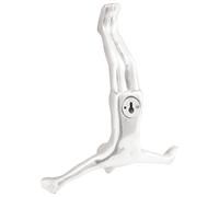 Sculpture vidaXL Argent 22x8x25 cm Aluminium Homme qui tombe