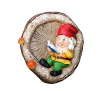 Sculptures de jardin, statue d'extérieur Gnome | Lecture des nains de jardin en résine Gnomes de cour,Gnomes de jardin en résine, Gnomes résistants aux intempéries pour l'extérieur, charmant décor de