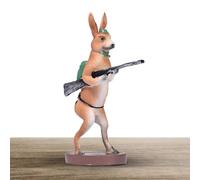 Sculptures d'extérieur de jardin - Figurines créatives en résine, pièces d'ornement , artisanat en résine peinte à la main | Chefs-d'œuvre décoratifs artistiques pour cour, patio, terra