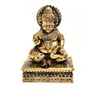 Sculptures en laiton inspirées de Prajet Vastu - Statue Feng Shui pour le succès, la vitesse et la prospérité - Décoration d'intérieur, bureau et figurine cadeau (Kuber ji New)