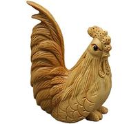 Sculptures et statues, sculpture de décoration d'intérieur, accents de décoration d'art moderne, statues du zodiaque chinois en bois de buis Feng Shui sculptées à la main, accessoires de décoration fo