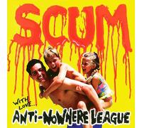 Anti-Nowhere League – Scum – Vinyle LP 12" rouge – Édition limitée