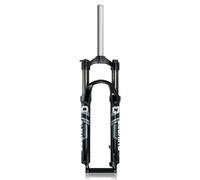 Scumlovy Fourche à Suspension à Ressort pour VTT 26/27,5/29 Pouces, Frein à Disque, débattement Avant 100 mm, Pivot Droit 1-1/8 Pouces, sans Filetage, Verrouillage Manuel QR 9 mm (26 Pouces)