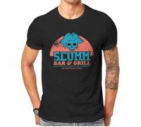 SCUMM Bar Retro Hip Hop Tshirt Monkey Island Game LeChuck Elaine Guybrush Style Streetwear Leisure T Shirt Male Tee Gift Idea