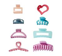 Scunci by Conair Lot de 8 pinces à cheveux pour cheveux épais Couleurs pastel