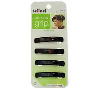 Scunci Lot de 4 barrettes antidérapantes à fermoir automatique