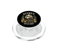 Scurvy Funny Pirate Humour When Life Doesn't Give You Lemons PopSockets PopGrip pour MagSafe