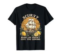 Scurvy When Life Doesn't Give You Lemons - Costume de Pirate T-Shirt