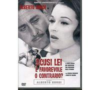 Scusi lei e' favorevole o contrario [Import]