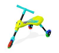 Scuttlebug 8615 Tricycle Lumineux luciole pour Enfant de 1 à 3 Ans, vélo à 3 Roues Pliable pour garçons et Filles, Guidon antenne, développe l'équilibre et la motricité de Votre Tout-Petit, Vert