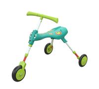 Scuttlebug Tricycle Pliable pour Enfant de 2 à 4 Ans avec Guidon-antennes, grandit avec Votre Enfant pour développer équilibre et Coordination, Roues XL pour des Aventures Hors Route Amusantes