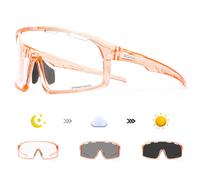 Scvcn Lunettes De Soleil Photochromiques En Plein Air Vélo Lunettes De Cyclisme Femmes Sport Uv400 Vtt Conduite Vélo Lunettes Hommes Lunettes Tactiques - Type [S145-07]-1lens No Box