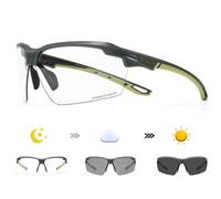 Scvcn Lunettes De Soleil Photochromiques En Plein Air Vélo Lunettes De Cyclisme Femmes Sport Uv400 Vtt Conduite Vélo Lunettes Hommes Lunettes Tactiques - Type 1lens No Box #B