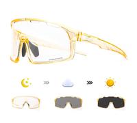 Scvcn Lunettes De Soleil Photochromiques En Plein Air Vélo Lunettes De Cyclisme Femmes Sport Uv400 Vtt Conduite Vélo Lunettes Hommes Lunettes Tactiques - Type [S145-10]-1lens No Box